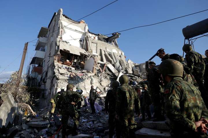 Землетрясение в Албании: четверо погибших, более 150 пострадавших