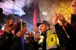 В Грузии полиция разогнала протестующих водометами