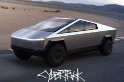  Перший електричний пікап Tesla, що розробляється з початку 2010-х років, виділяється ретро-футуристичним дизайном 