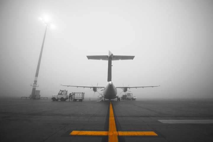 Через туман в аеропорту «Харків» затримуються рейси