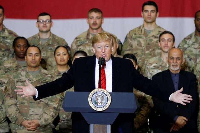 Трамп прибув з неоголошеним візитом до Афганістану