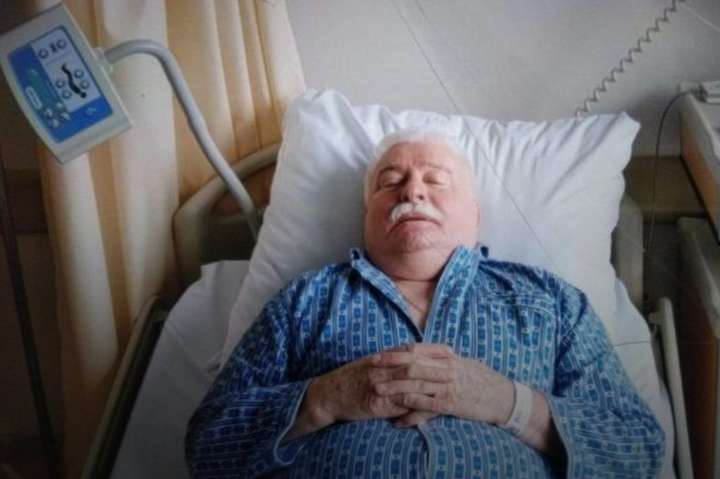 Експрезидент Польщі Лех Валенса потрапив до лікарні