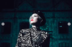 Maruv позировала в образе зебры на съемках клипа (фото)