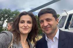  Депутатка Ольга Василевська-Смаглюк з президентом Володимиром Зеленським 