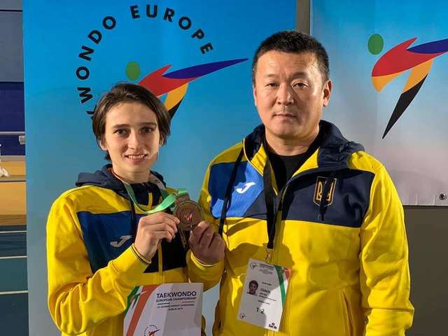 Українка здобула бонзу чемпіонату Європи з тхеквондо