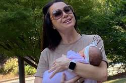  Спортсменка также призналась, на сколько поправилась за время беременности 
  