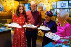 Кейт Миддлтон и принц Уильям приняли участие в съемках рождественского кулинарного шоу