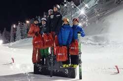 Як українські підлітки вибороли медалі Кубка Європи з лижної акробатики (відео)