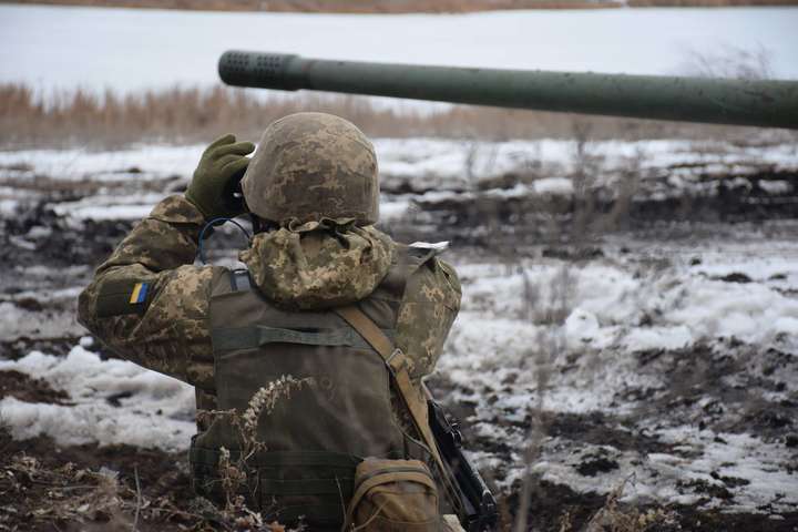 Боевики обстреляли защитников Лебединского из гранатометов