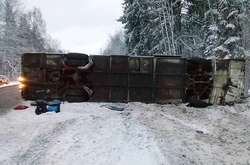 В Росії перекинувся автобус з українцями, постраждало 14 осіб 
