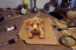 Настоящее или нарисованное? Художник играет с реальностью