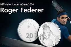 Користувачі паралізували роботу сайта, на якому продаються монети із зображенням Федерера
