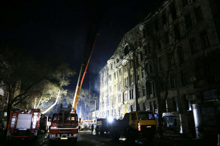 Кількість жертв в результаті пожежі в Одесі збільшилася