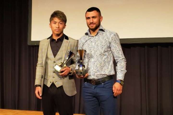 Ломаченку вручили нагороду кращого боксера року (відео)