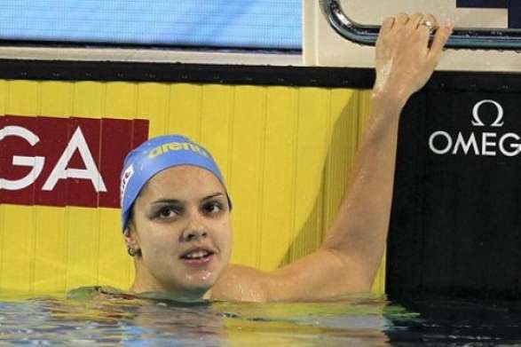 Зевіна здобуває срібло чемпіонату Європи з плавання