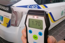 За тиждень у Києві патрульні зловили майже 240 п’яних водіїв 