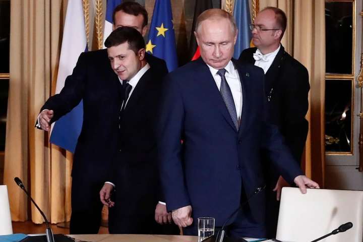 Зустріч Зеленського та Путіна у Парижі завершилась