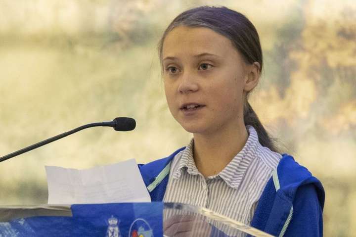 16-річна шведська екоактивістка Грета Тунберг - Президент Бразилії вилаяв екоактивісту Грету Тунберг