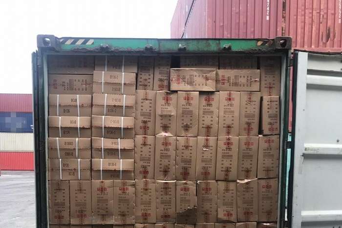 В Одеському порту СБУ виявила 30 т контрафактних товарів зі Східної Азії