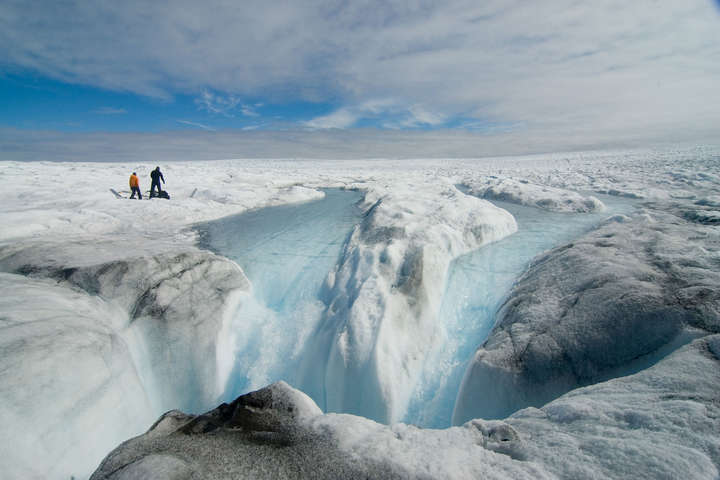 Танення льоду Гренландії призведе до підвищення рівня Світового океану на 7 см