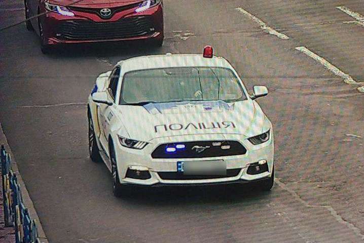 По Киеву разъезжало фейковое авто полиции с самозванцем за рулем (фото)