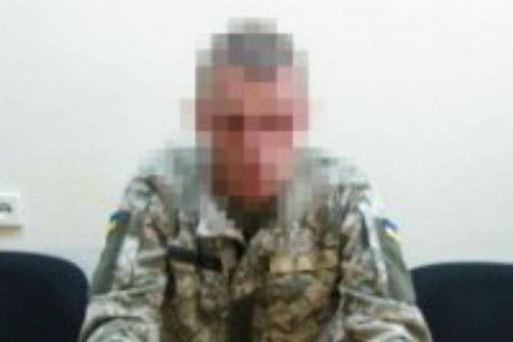 Військова контррозвідка викрила факт вербування українського військовослужбовця із зони ООС (відео)