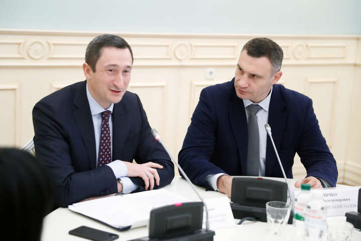 Кличко і новий губернатор Київщини вдруге за тиждень провели робочу зустріч