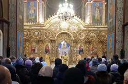 У Михайлівському Золотоверхому соборі відбулося богослужіння на честь річниці створення УПЦ