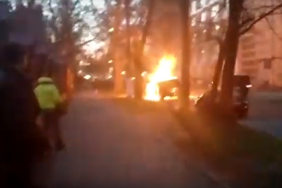 В Одесі підпалили автомобіль депутата