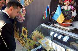 Владимир Зеленский в магазине Баку