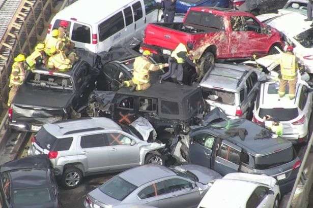 У США зіткнулись 69 автівок: постраждали понад півсотні людей (фото)