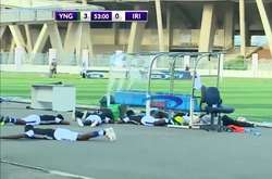 В Танзании прервали футбольный матч из-за атаки пчел на игроков (видео)