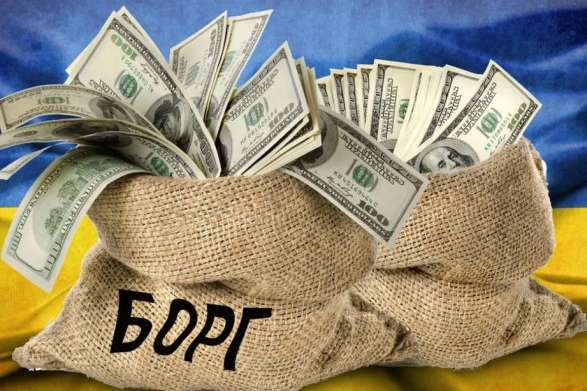 Держборг України зріс за місяць  на мільярд доларів  