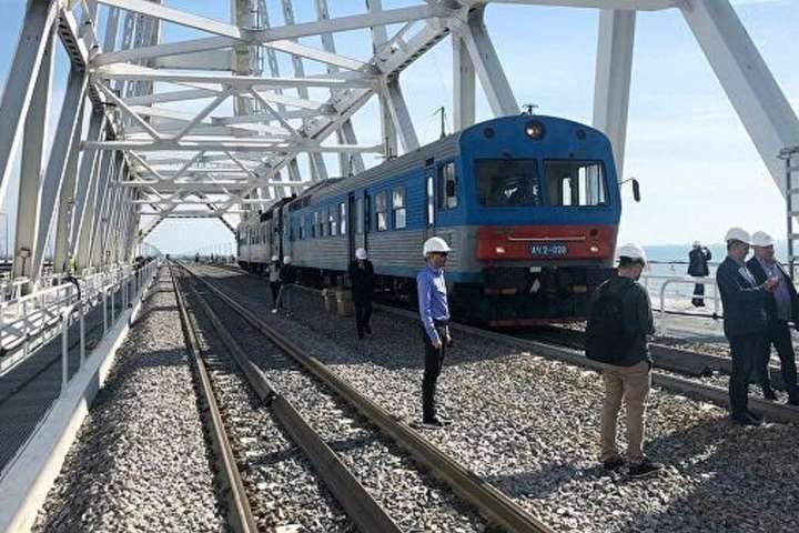 США засудили запуск залізниці між Росією та окупованим Кримом