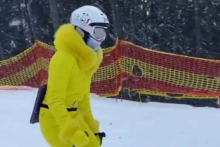 Віце-чемпіонка світу зі стрибків у довжину Марина Бех-Романчук показала клас на лижах (відео)