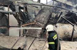 На Донеччині горів наркологічний диспансер