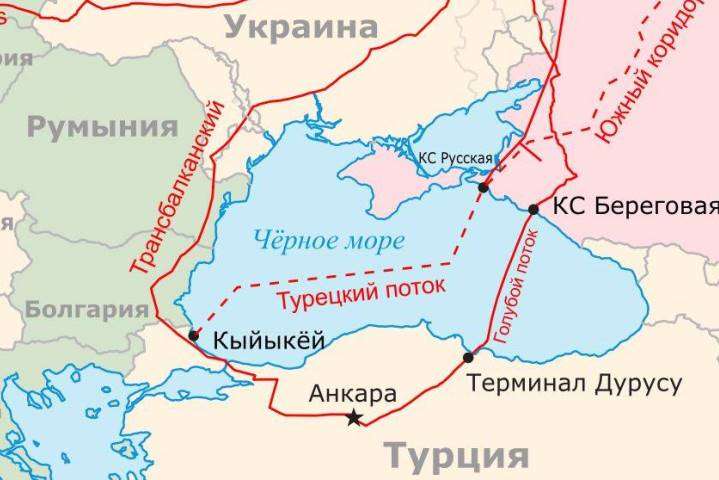 Росія почала постачати газ до Болгарії в обхід України