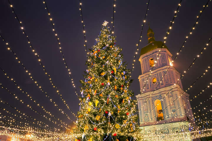 Киевская елка вошла в топ-5 самых красивых в Европе (фото)