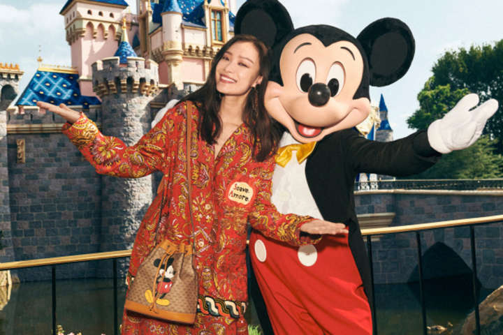 Gucci выпустил коллекцию с Микки Маусом