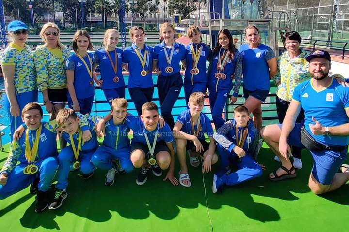 Українські стрибуни у воду здобули 21 медаль на турнірі в Іспанії