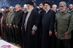 Церемонія прощання з командувачем спецслужбами «Аль-Кудс» іранського КВІР Касемом Сулеймані