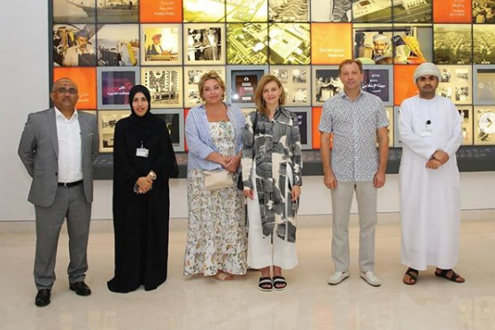 Перша леді України відвідала музей в Омані в шльопанцях (фото)
