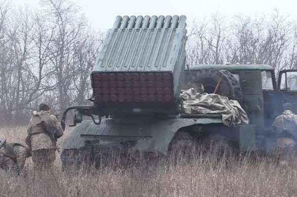 На окупованій Луганщині патруль ОБСЄ знайшов 22 установки «Град»