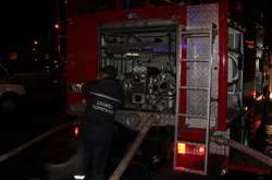 Під час пожежі в гаражі в Києві постраждав чоловік