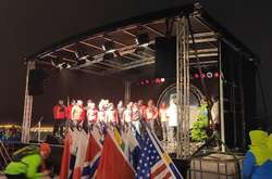 Відкриття змагань у Обергофі