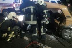 На Волыни столкнулись два авто, пострадали 10 человек