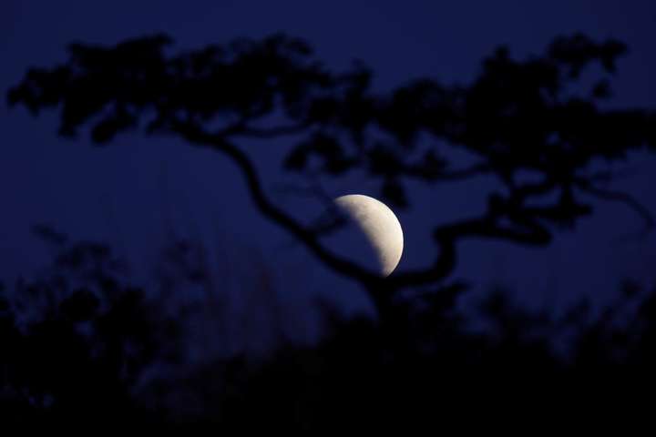 Земляни сьогодні побачать перше цього року затемнення Місяця