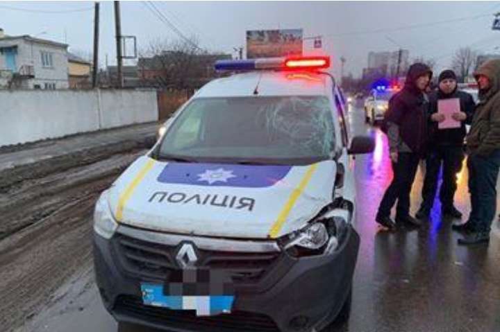 З'явилися деталі ДТП у Борисполі, де авто поліції на смерть збило чоловіка