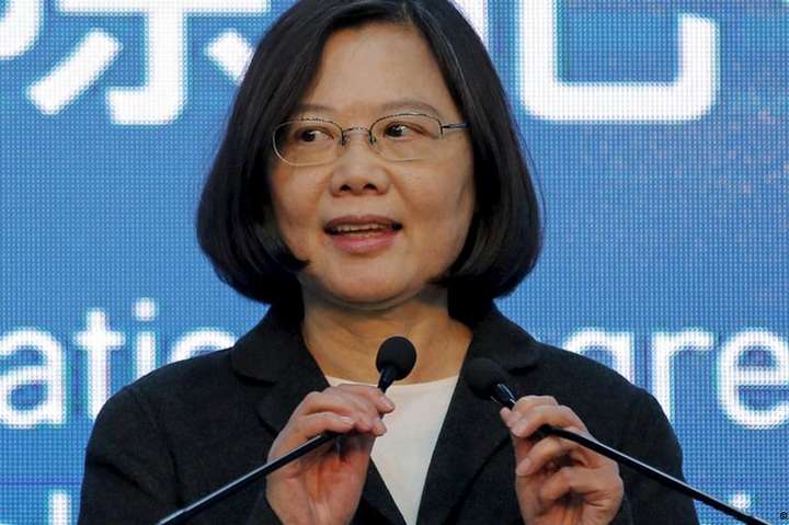Президентка Тайваню, яка хоче незалежності острова, переобрана на другий термін
