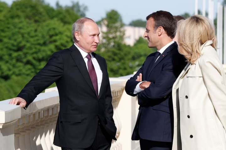 Путін та Макрон поговорили про Україну